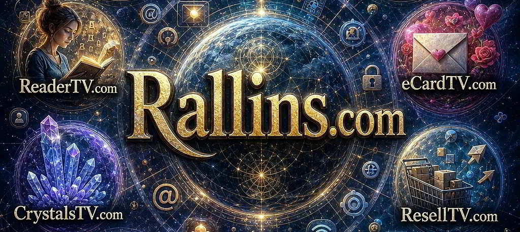 Rallins Reader TV eCard TV Crystals TV Resell TV images 